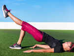 ​Single leg glute bridge