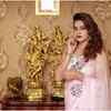 Article image for: <i class="tbold">Anusree</i> looks drop-dead gorgeous in a pastel pink saree