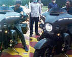 Pictures of Chief Justice of India Sharad Arvind Bobde on Harley Davidson superbike go viral…