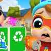Article image for: English Nursery Rhymes: Kids Video Song in English 'Clean Up The Trash'