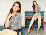 ​The shimmery shirt