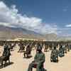 PM Modi visited Ladakh to take stock of situation after Galwan Valley face-off with China. He reached Leh around 9.30 am, sources said.