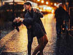 We danced in the rain after getting drunk on wine