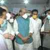 Union Home Minister Amit Shah and Defence Minister Rajnath Singh visit DRDO-built Sardar Vallabh Bhai Patel Covid-19 Hospital in Delhi Cantonment.