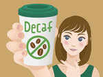 How much caffeine does Decaf coffee contain?