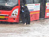 These pictures show how incessant rain disrupted normal life in Mumbai