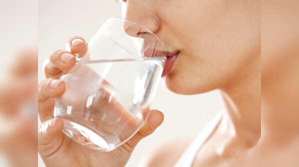 Not drinking water before and after a workout