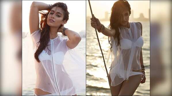 Ileana ups the hotness quotient in a white bikini