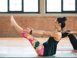 ​Boat pose or Navasana