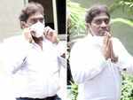 Johnny Lever gets emotional at the funeral