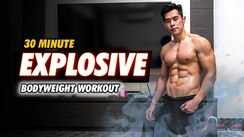 
30 minute explosive bodyweight workout!
