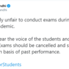 Not fair to conduct exams during Covid pandemic, tweets Rahul Gandhi