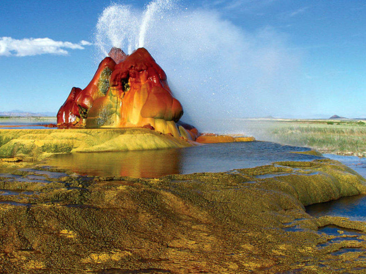 All about Fly Geyser in Nevada, a gorgeous lesser-known natural ...