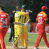 Aaron Finch and D'Arcy Short (Australia) - 223 vs Zimbabwe in 2018