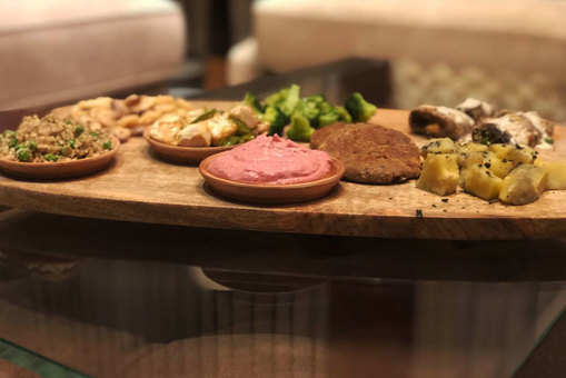 Colourful Vegan Platter