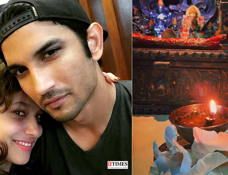 Ankita Lokhande lights a diya on Sushant Singh Rajput's one-month death anniversary; calls him 'Child of God'