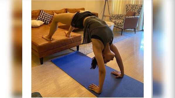 Gym is home and home is gym for Rakulpreet in this lockdown