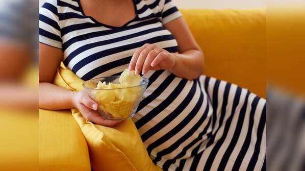 Wait, aren't you supposed to gain weight during your pregnancy?
