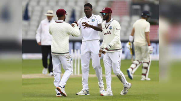 Alzarri Joseph sends Root back to the pavilion