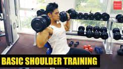 
Basic shoulder training
