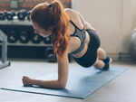 ​Side plank taps