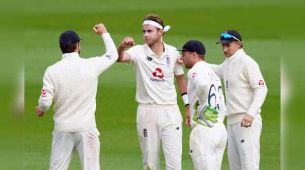 Broad runs through Windies' batting order