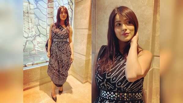 Giving her ethnic wear a new look