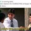 Overacting by characters