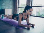 ​Up up down down (Elbow push-ups)