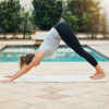 ​Downward dog pose