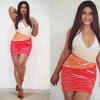 ​The diva looks awesomely glamorous in shining bodycon outfit