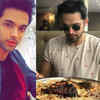 Enjoying biryani at a restaurant
