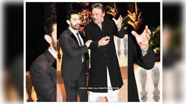 Aamir Khan and Jackie Shroff