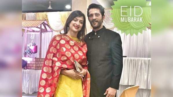 Hiten Tejwani and Gauri Pradhan