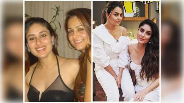 Kareena Kapoor Khan and Amrita Arora
