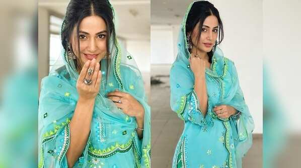 TV celebs wish fans Eid Mubarak; share decked up photos in ethnic wear