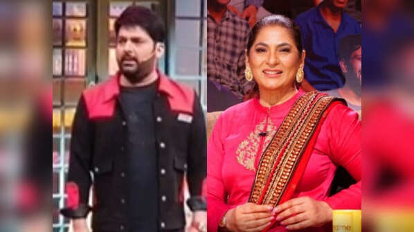 Kapil Sharma pulls Archana Puran Singh's leg