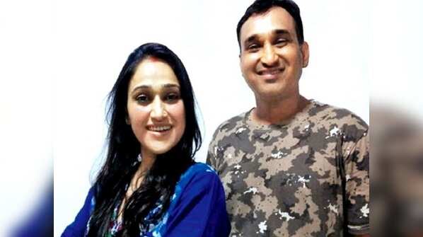 Disha Vakani and Mayur Vakani