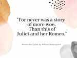 'Romeo and Juliet' by William Shakespeare