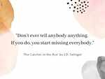 'The Catcher in the Rye' by J.D. Salinger