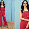 ​The South beauty carries this off-shoulder outfit with panache and poise