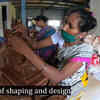 Article image for: Sand ganesha idols in making