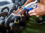 ​Users to sanitize their hands before using equipment