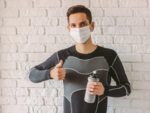 ​Use of mask and face covers is mandatory; visors to be used during exercising