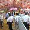 Strict security inside the 'bhoomi pujan' venue