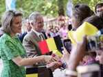 In Belgium, one need not curtsy in front of the royals