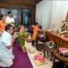 Union Minister Nitin Gadkari recited Ram Raksha and worshiped Lord Ram with his family at Nagpur