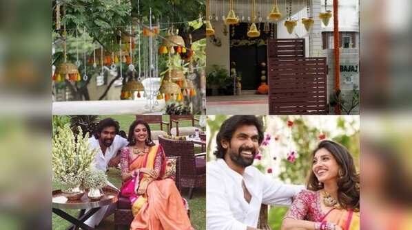 Wedding preparations at Rama Naidu studios