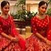 Article image for: Pooja Hegde looks eternal in a handloom banarasi lehenga