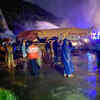 Visuals from the crash site